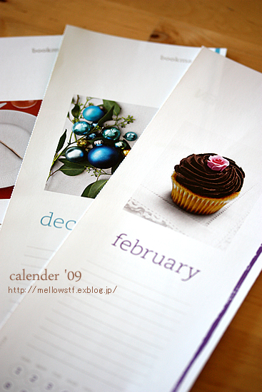 2009年のカレンダー色々 | MELLOW STUFF DESIGN | メロウスタフデザイン | 商品撮影 | 作品撮影 | 花雑貨制作販売 | 各種デザイン | 東京都目黒区