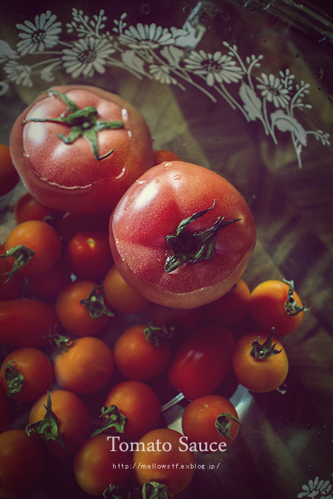 自家製トマトソースで保存食。 | main image | MELLOW STUFF DESIGN | メロウスタフ | 商品 作品 撮影 | 花雑貨 | 東京都目黒区