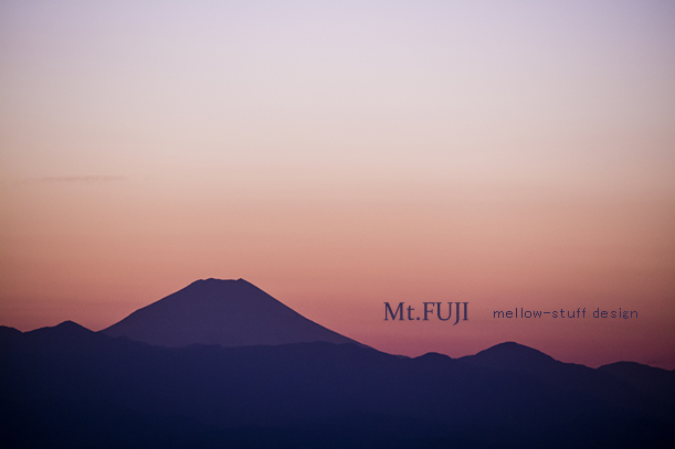 富士山を見ながら、ティータイム。 | MELLEOW STUFF DESIGN | メロウスタフ | sumiko taniuchi | プロフォトグラファー | 写真撮影 | フラワーアレンジ | 東京都目黒区