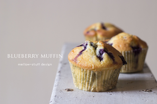 blueberry muffin | MELLOW STUFF DESIGN | メロウスタフデザイン | 商品撮影 | 作品撮影 | 花雑貨制作販売 | 各種デザイン | 東京都目黒区